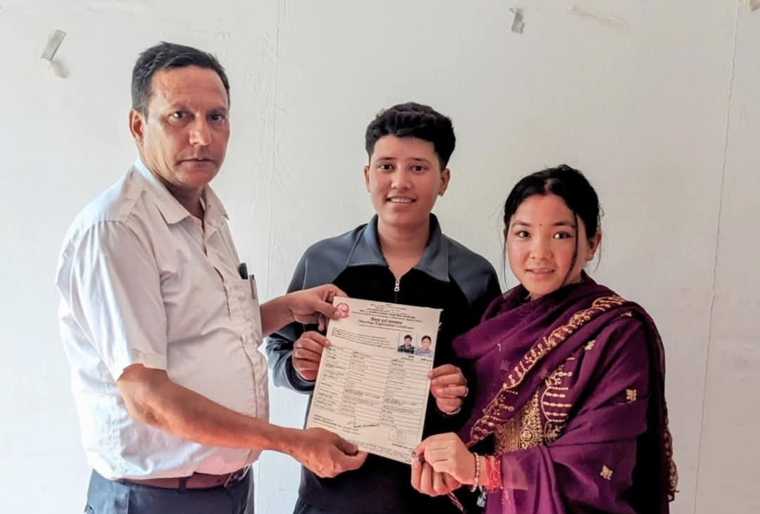  सिन्धुलीको सुनकोशीमा पहिलो पटक समलिङ्गी विवाह दर्ता