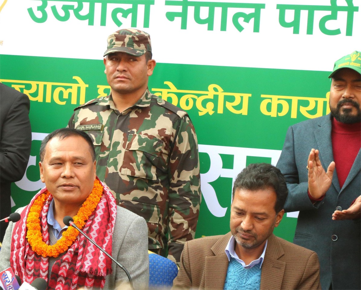 रास्वपासँगको एकता भंग सँगै उज्यालो पार्टीको अध्यक्षको जिम्मेवारीमा कुलमान