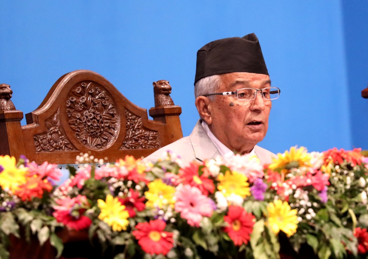 संविधानले नेपाली समाजलाई बृहत् राष्ट्रिय एकताको सूत्रमा आबद्ध गरेको छ : राष्ट्रपति पौडेल