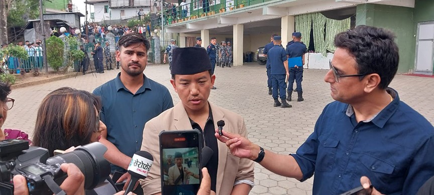 इलाम उपनिर्वाचन : एमाले उम्मेदवार नेम्बाङ मतान्तर बढाउँदै