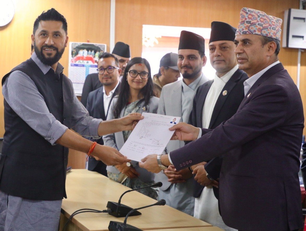 सभामुखमा रास्वपा उपसभापति अर्यालको उम्मेदवारी दर्ता