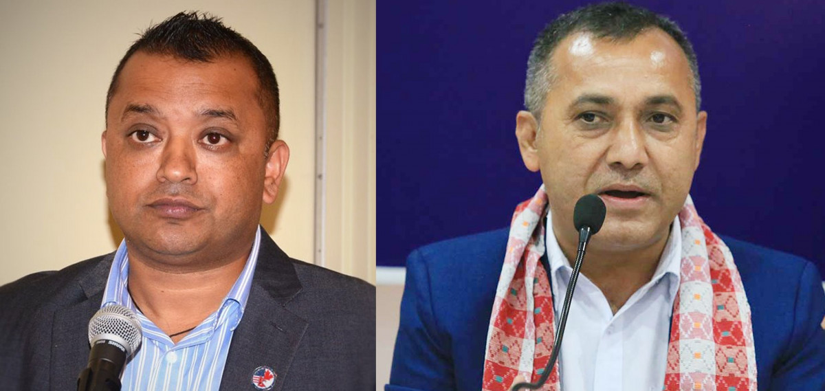 महामन्त्रीद्वय थापा र शर्माद्वारा कांग्रेस उम्मेदवारलाई मतदान गर्न अपिल