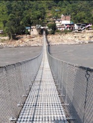 भोटेकोशी–त्रिशूली बाढीका कारण क्षतिग्रस्त १८ झोलुङ्ले पुल मर्मतपछि सञ्चालनमा