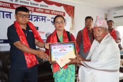  गणतन्त्र दिवस  : हरिहरपुरगढीले गर्यो २० परिवारलाई सम्मान