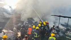 गैरीगाउँको आगलागी नियन्त्रणमा, क्षतिको विवरण सङ्कलन हुँदै