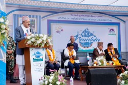 जलवायु परिवर्तनको असर न्यूनीकरणमा अर्थमन्त्रीको जोड