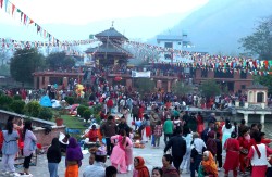 टोखामा सपनतीर्थ मेला सुरु, बिहानैदेखि भक्तजनको घुइँचो