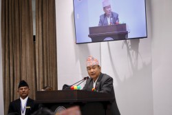 प्राकृतिक स्रोतको सदुपयोग गर्न पाउने सहज नियम बनाउनुपर्छ: अध्यक्ष राई