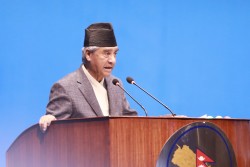 स्थिर र मजबुत सरकारका लागि कांग्रेस–एमाले मिलेर सरकार गठन भएको हो : सभापति देउवा