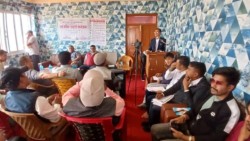 गाेलन्जाेरमा सार्वजनिक सुनुवाइ कार्यक्रम सम्पन्न