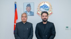 प्रधानमन्त्री शाहसँग भारतीय राजदूतको शिष्टाचार भेट