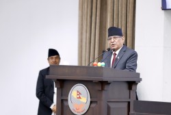 संवाद र सहकार्यबाट समस्या समाधान गरिनुपर्छ  : प्रचण्ड