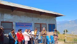 एनआरएनए जापानका नवनिर्वाचित सचिव थापा गृहगाउँमा सम्मानित