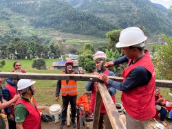 जाजरकोट भूकम्प : रुकुम पश्चिममा १६ हजार अस्थायी आवास निर्माण