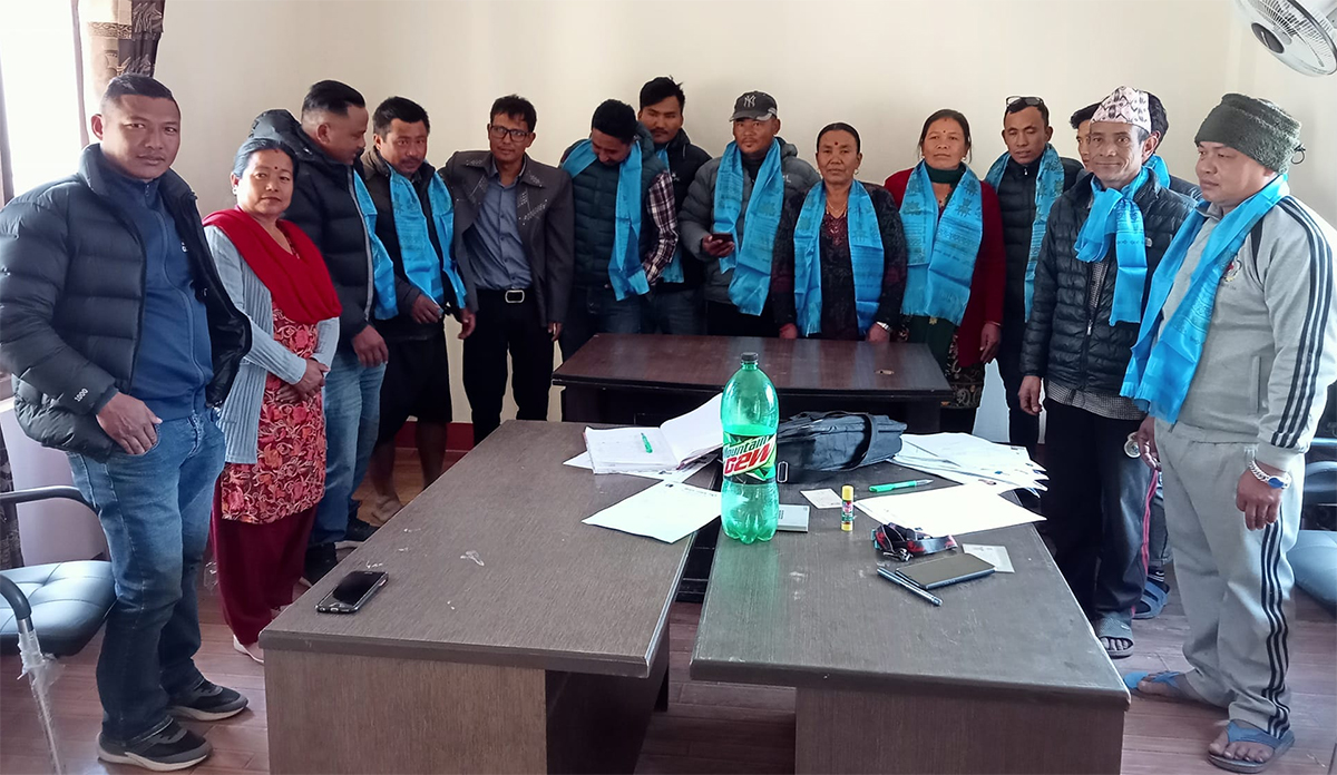 नुवाकोट शिवपुरी ५ मा तामाङ घेदुङको नयाँ कार्यसमिति, अध्यक्षमा श्याम