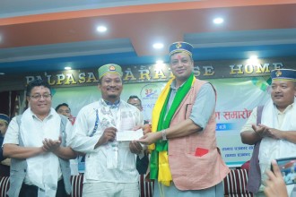 वाग्मतीमा प्रसारण दिवस:  पुरस्कार वितरण,  अक्षय कोष स्थापना गर्न  मुख्यमन्त्रीद्धारा २ लाख प्रदान 