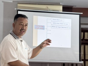 तामाङ भाषाको लिपि अुछेन(सम्बोटा) नै हो : मातृभाषा अभियन्ता प्रतीक ङेसुर