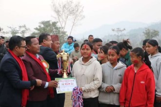 मरिणमा छैटौँ गाउँपालिका अध्यक्ष कप प्रतियोगिता सम्पन्न