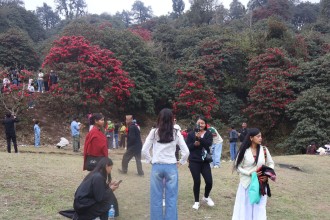 टिएमजे क्षेत्रमा पर्यटकको भीड