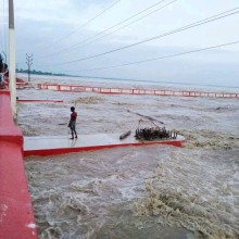 सप्तकोशीमा मोटर बोट दुर्घटना: तीनको मृत्यु, पाँच बेपत्ता