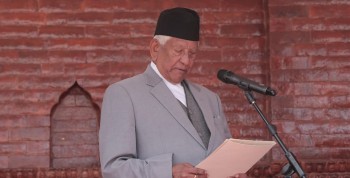 प्रतिनिधि सभाका ज्येष्ठ सदस्य केसीले लिए शपथ