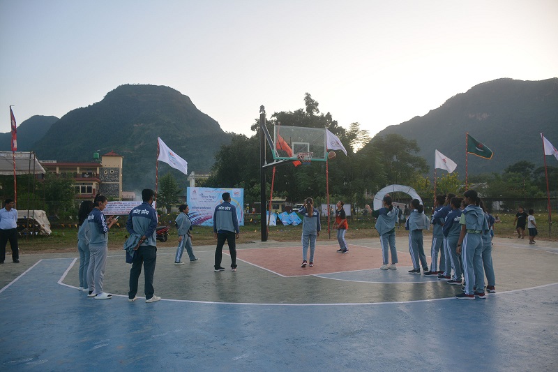 नवौँ राष्ट्रिय खेलकुद : महिला बास्केटबलमा मधेस प्रदेश र आर्मी भिड्दै