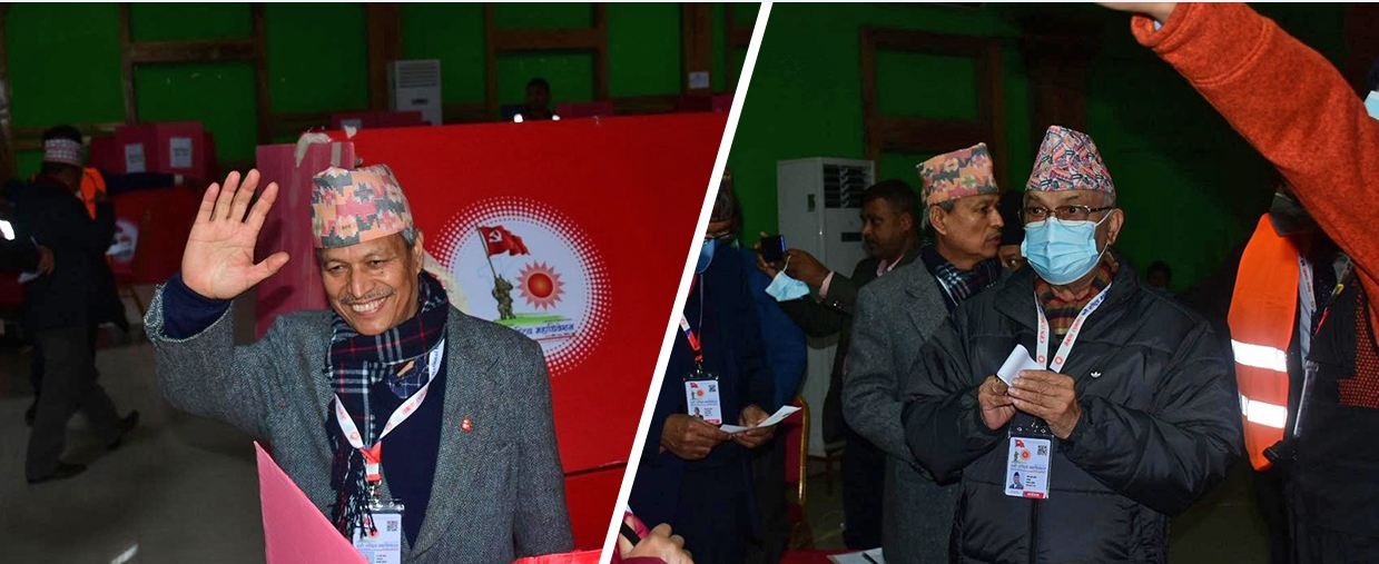 एमालेको मतगणना जारी, सुरुदेखि नै ओलीको अग्रता कायम