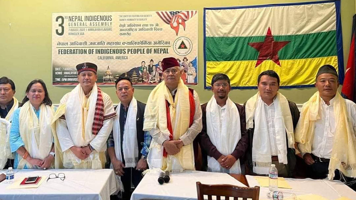 आदिवासी जनजाति महासंघ क्यालिफोर्निया अध्यक्षमा लामा