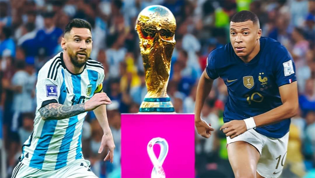 विश्वकप फुटबल फाइनल : अर्जेन्टिना दुई गोलको अग्रता