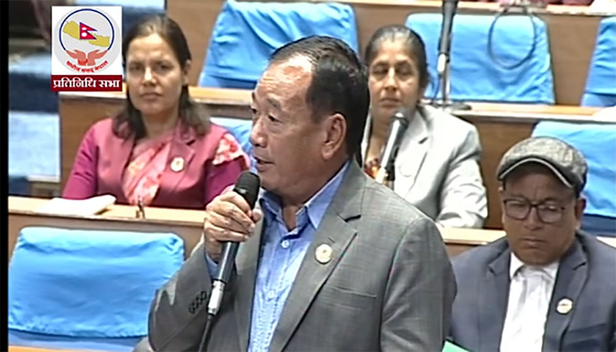बन्चरेडाँडाका जनतालाई फोहोरबाट अलग राखेर जग्गाको मुआब्जा दिलाइयोस् : सांसद तामाङ