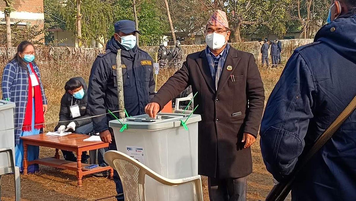 राष्ट्रियसभा सदस्य निर्वाचन :  बिहान ९ बजेदेखि मतदान जारी