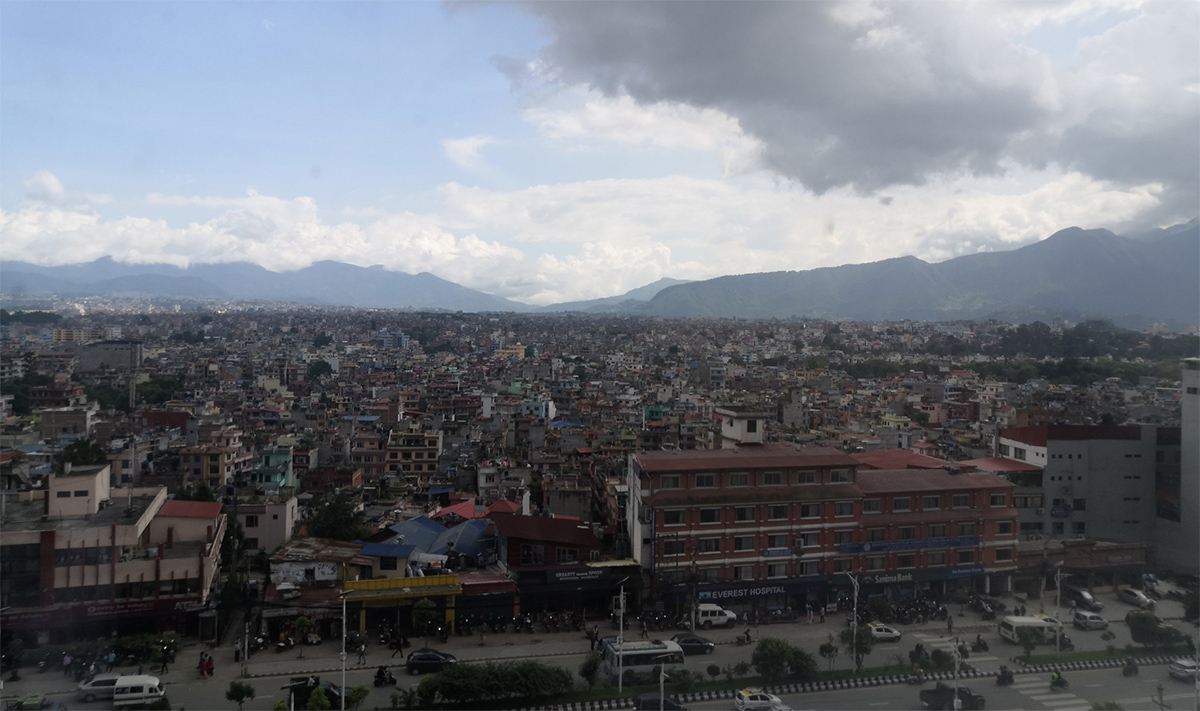 काठमाडौँमा हल्का वर्षा